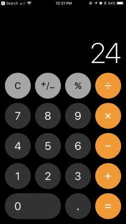 Image 1 : iOS 11 : la calculatrice ne sait plus calculer 1+2+3