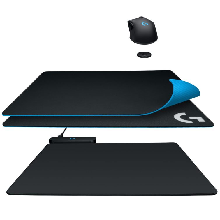 Image 1 : Logitech lance Powerplay, une souris qui se recharge à distance