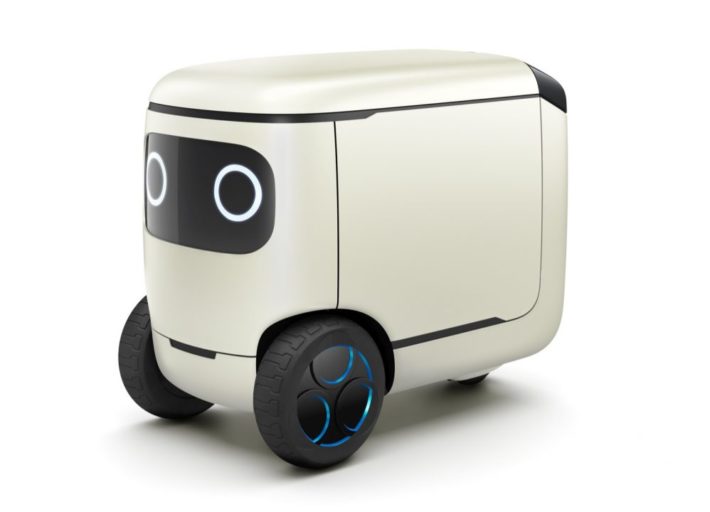 Image 1 : Honda : le réfrigérateur robot qui vous suit à la trace