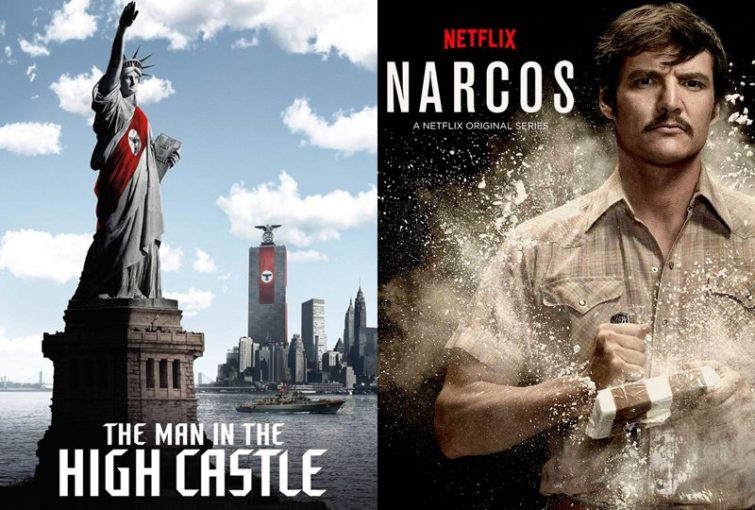 Image 1 : SVoD : Narcos et The Man in the High Castle sont les séries les plus regardées en septembre