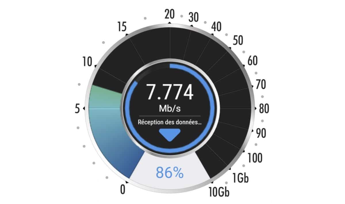 Test débit Internet nPerf