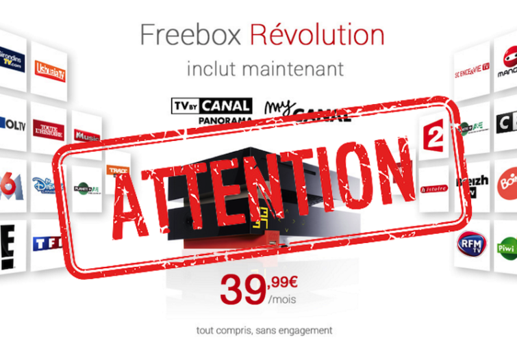 Image 1 : Freebox Révolution : refusez la migration et économisez 2 € par mois