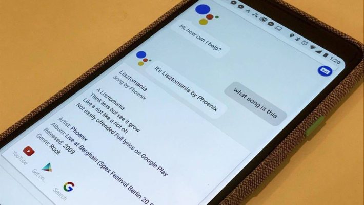 Image 1 : Google Assistant se la joue Shazam