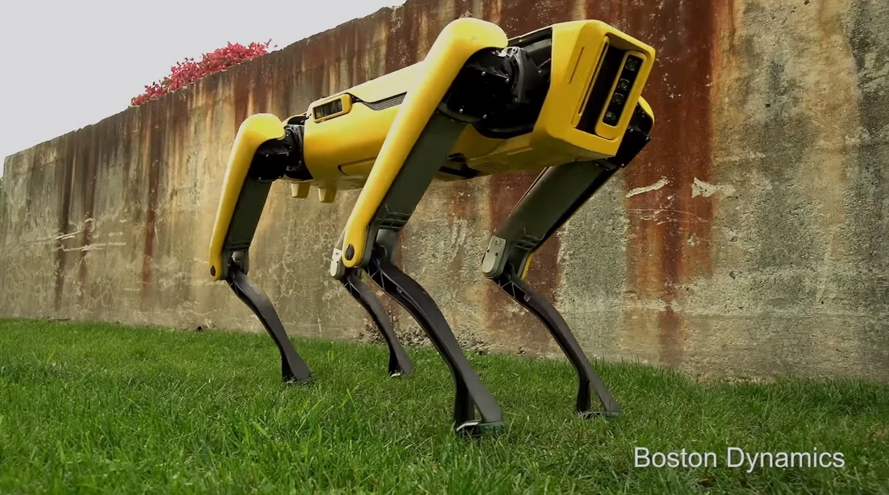Image 1 : Spot, le chien-robot terrifiant de Boston Dynamics est en vente