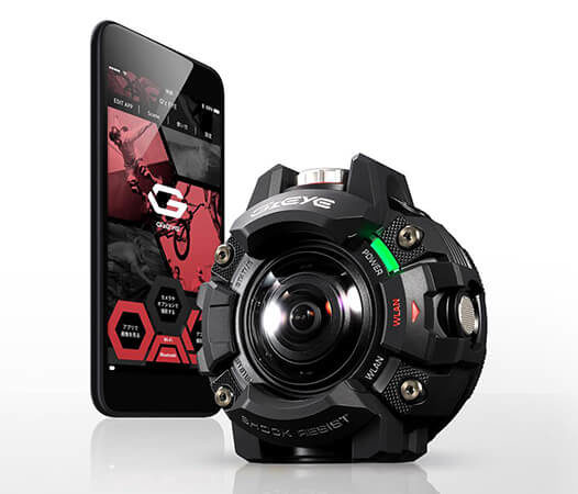 Image 3 : G’z Eye : l'action cam de Casio ressemble à une grosse montre G-Shock