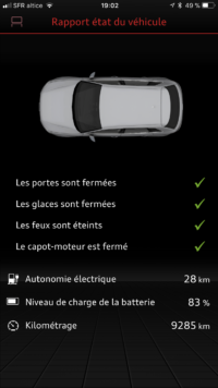 Image 2 : Audi : on a « piloté » une S3 Sportback e-tron avec son application