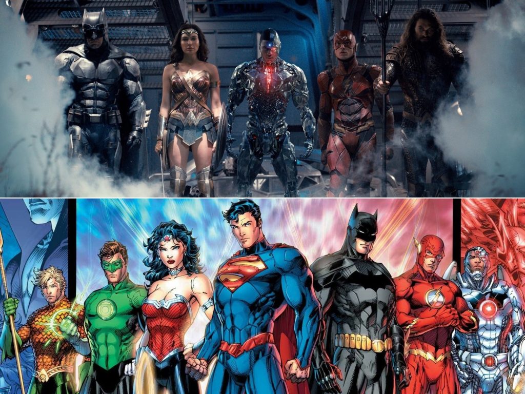 Image 1 : Justice League : de la BD au cinéma, le jeu des grandes différences