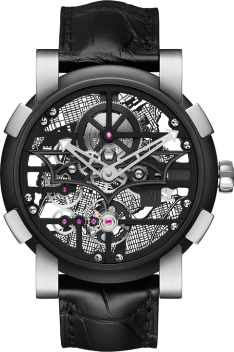 Image 1 : Romain Jerome présente sa montre Batman