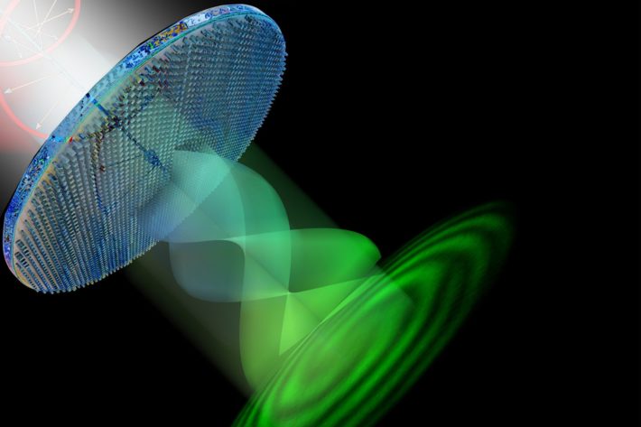 Image 1 : Des faisceaux lumineux pour la recherche sur les ordinateurs quantiques