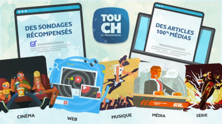 Image 1 : Rejoignez la communauté Touch by Médiamétrie et gagnez des bons cadeaux !