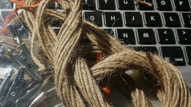 Image 1 : Se connecter à Internet à l'aide d'une corde mouillée : ils l'ont fait