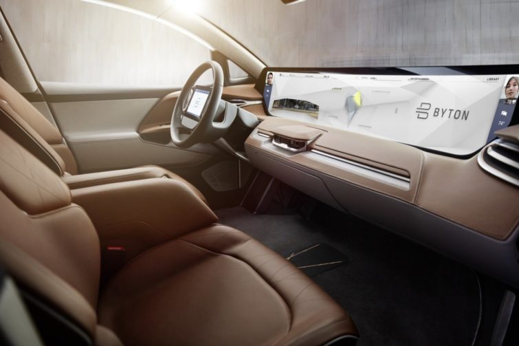 Image 1 : [CES 2018] Byton : la voiture du futur sortira en 2020