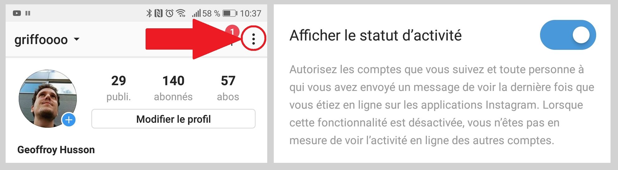 Désactiver Le Statut En Ligne Pour Quelques Contacts Seulement Messenger Instagram vous permet de savoir quand vos contacts se sont connectés la