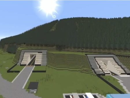Image 1 : Vous pouvez visiter le bunker du Pentagone... dans Minecraft