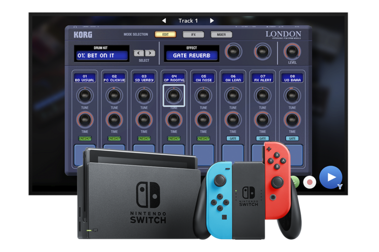 Image 1 : Korg Gadget pour Nintendo Switch : ou comment composer de la musique sur console