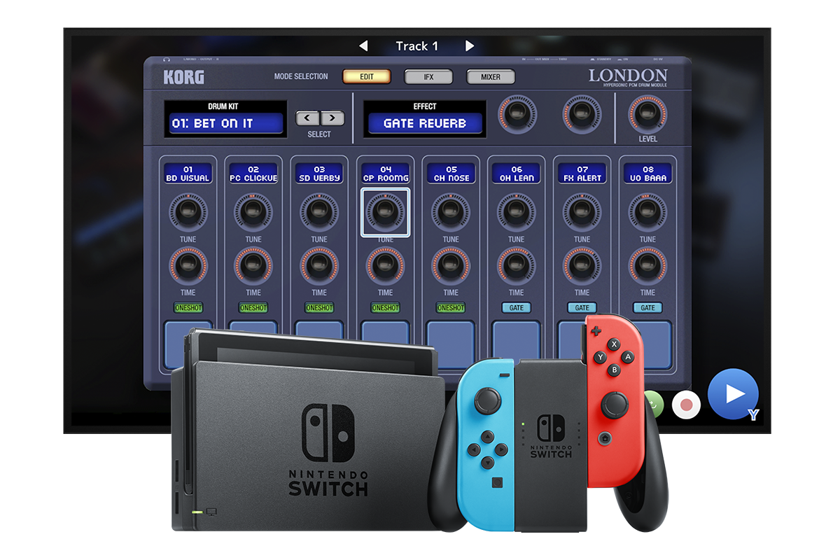 Image à la une de Korg Gadget pour Nintendo Switch : ou comment composer de la musique sur console