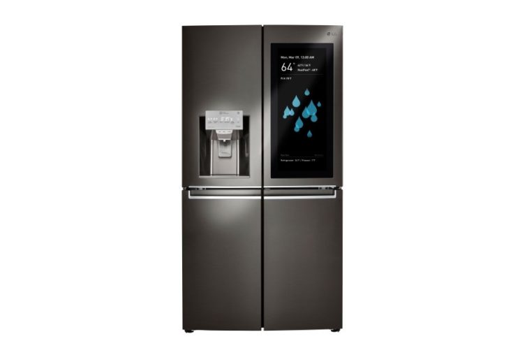 Image 1 : [CES 2018] LG met un écran de 29" dans son frigo intelligent