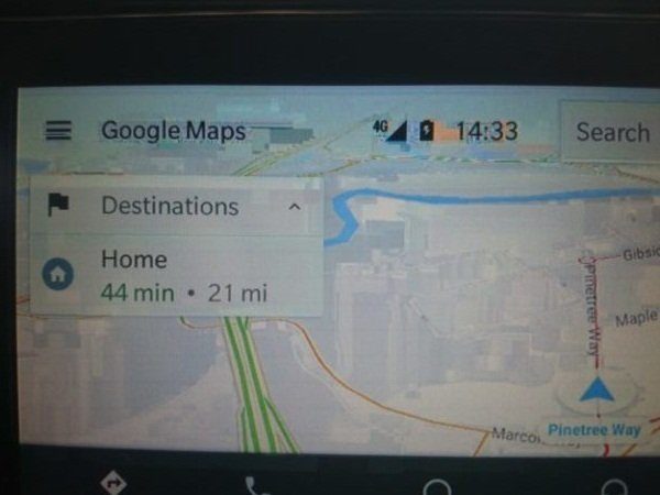 Image 1 : Google va corriger le souci de pixelisation d'Android auto