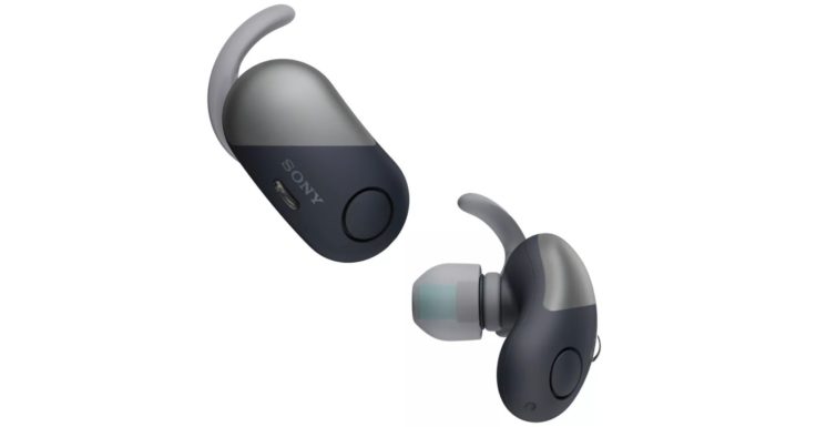 Image 1 : [CES 2018] WF-SP700N : les écouteurs sans fil sportifs de Sony