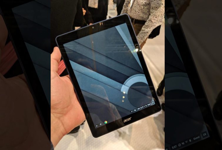 Image 1 : La toute première tablette d'Acer sous Chrome OS dévoilée par erreur ?
