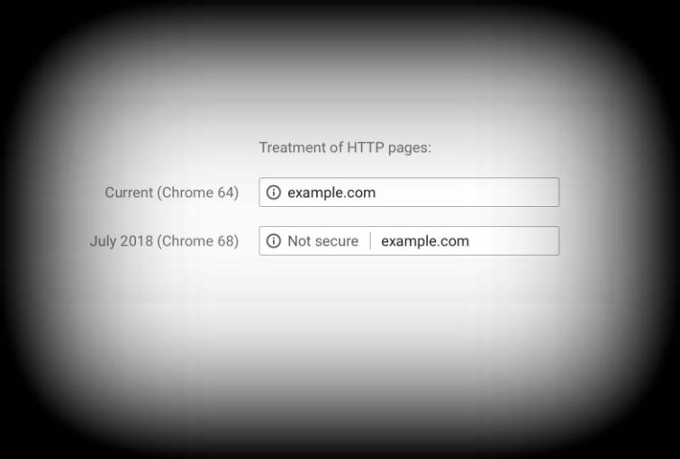 Image 1 : Google Chrome va signaler les sites en HTTP comme "non sécurisés"