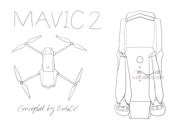 Image 1 : Mavic Pro 2 : meilleur en tout, mais plus gros ?
