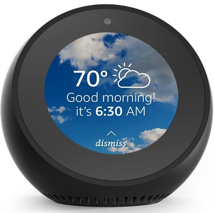 On a essayé Echo Spot d' : un radio-réveil connecté aux