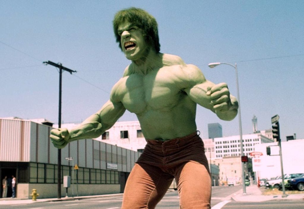 Lou Ferrigno en Hulk