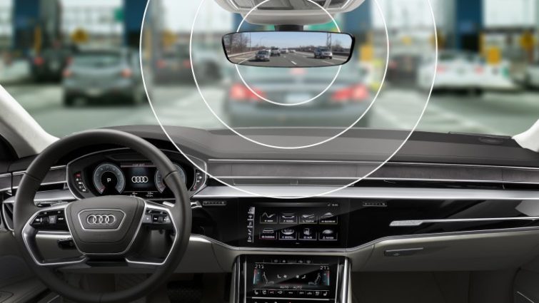 Image 1 : Audi veut intégrer les badges télépéage dans ses voitures