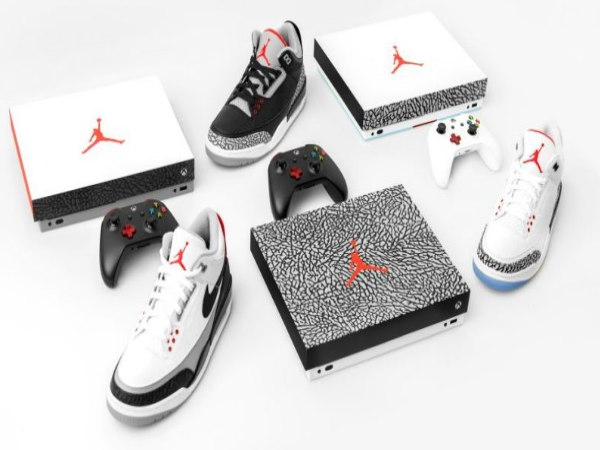 Image 1 : Xbox One X : 3 modèles habillés en Air Jordan à gagner