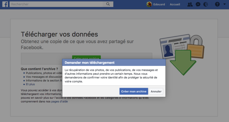 Image 4 : Facebook : comment supprimer son compte ou se désinscrire ?