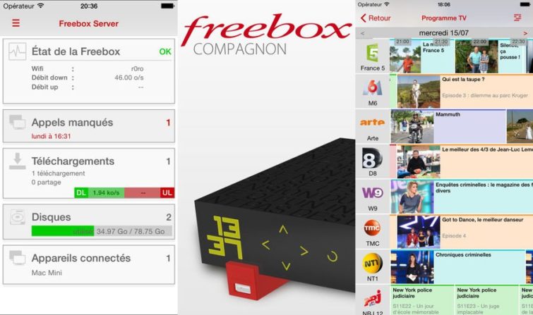 Image 1 : Freebox Compagnon s'offre une  nouvelle bêta pour iOS