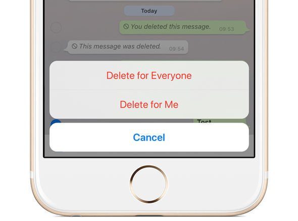 Image 1 : Whatsapp : vous avez maintenant une heure pour supprimer un message
