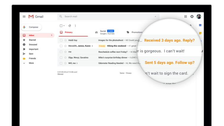 Image 1 : Le Gmail nouveau arrive dans vos navigateurs