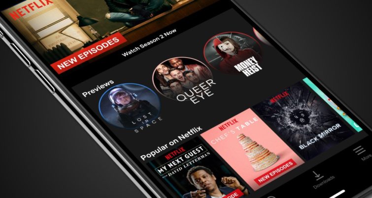 Image 1 : Netflix réduits à 30 s ses bandes-annonces sur mobile