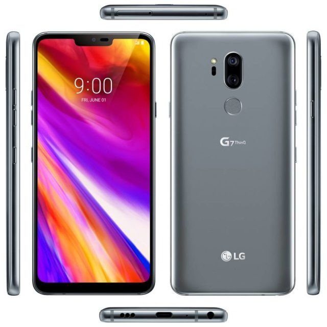 Image 1 : LG G7 : des rendus 3D du smartphone ont fuité