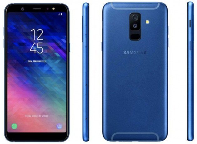 Image 1 : Le Samsung Galaxy A6+ fuite en deux couleurs