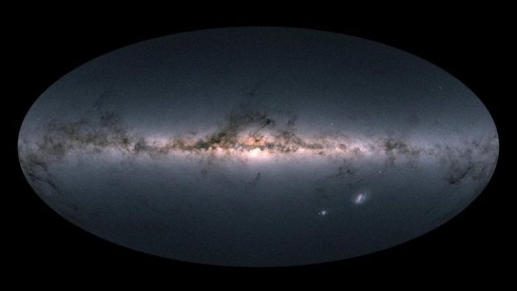 Image 1 : L'agence Spatiale Européenne publie la carte la plus détaillée de la Voie lactée