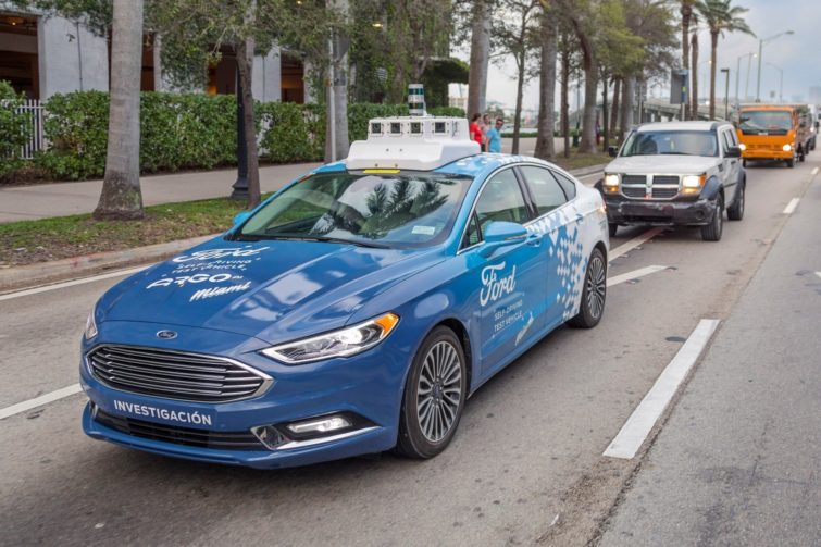 Image 1 : Ford compte proposer son service de voitures autonomes d'ici 2021