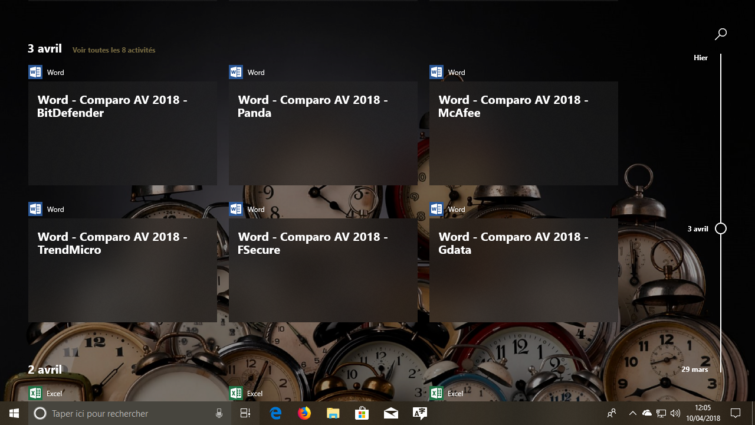 Image 3 : Tout savoir sur la Timeline, la nouvelle fonction de Windows 10