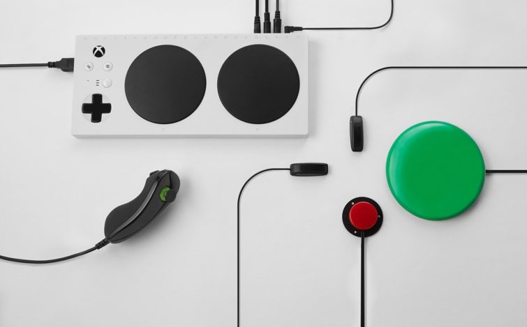 Image 1 : Avec le Xbox Adaptive Controller, Microsoft veut rendre les jeux accessibles à tous