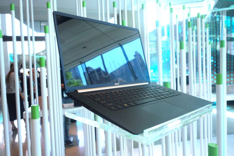 Image 1 : Acer Swift 5 : le PC 15 pouces le plus léger du monde