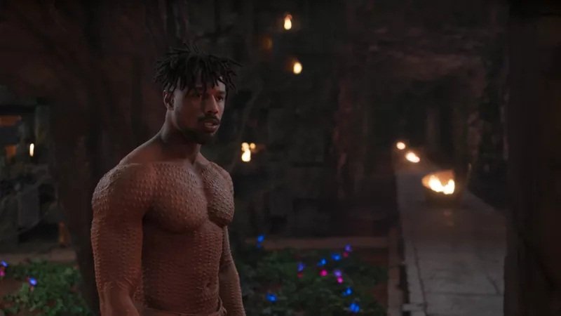 Image à la une de Black Panther : les 3000 cicatrices de Killmonger posées à la main