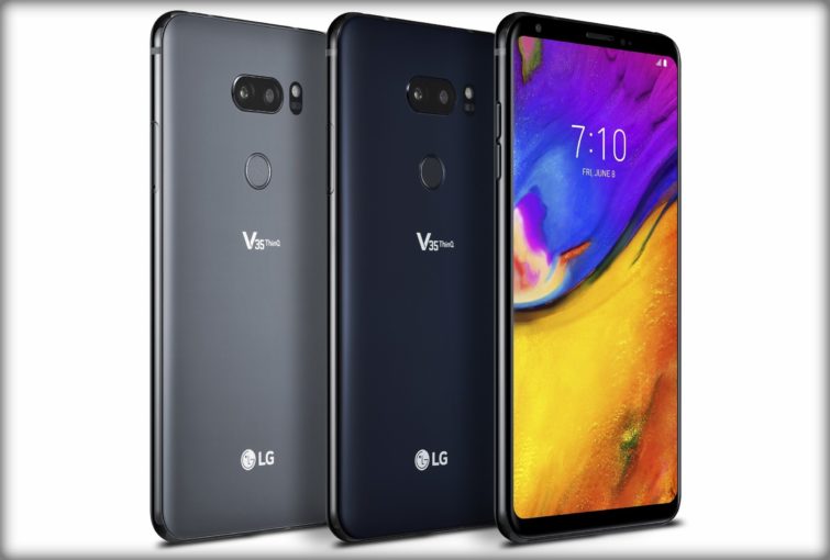 Image 1 : V35 ThinQ : LG présente son smartphone à mi-chemin entre le G7 et le V30