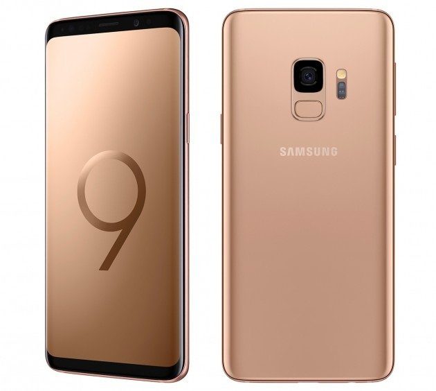 Image 1 : Du rouge et de l'or pour le Samsung Galaxy S9 (mais pas en France)