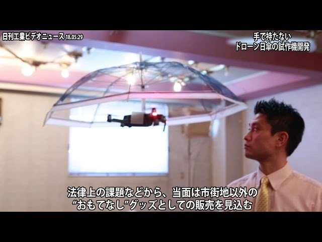 Image 1 : Le drone parapluie a un sérieux problème de bruit