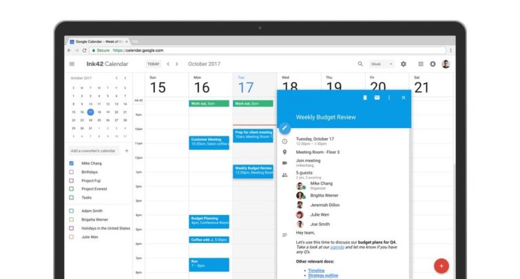 Image 1 : Google Agenda rejette les invitations quand vous êtes absents