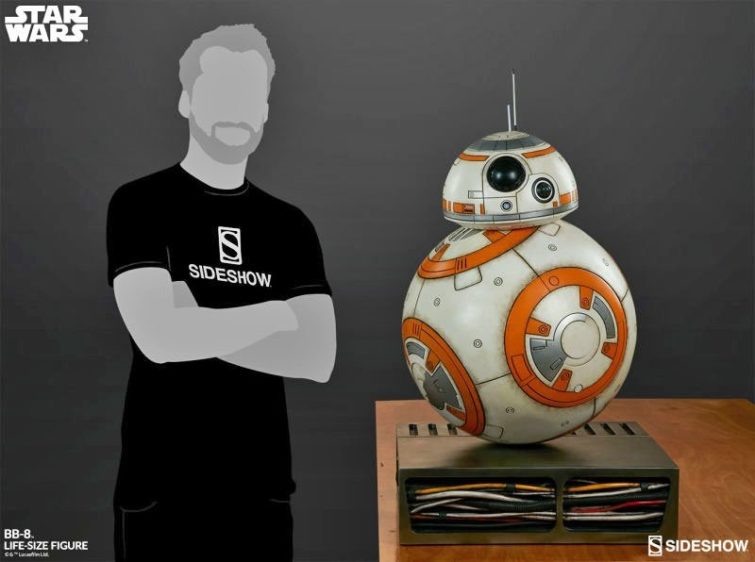 Image 1 : Le BB-8 à taille réelle, c'est 4000$ et ça ne bouge pas