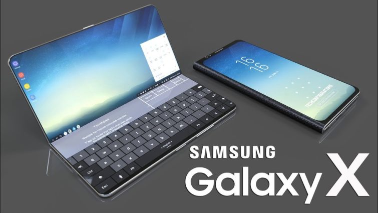 Image 1 : Samsung Galaxy X : le smartphone de Samsung ne serait pas entièrement pliable