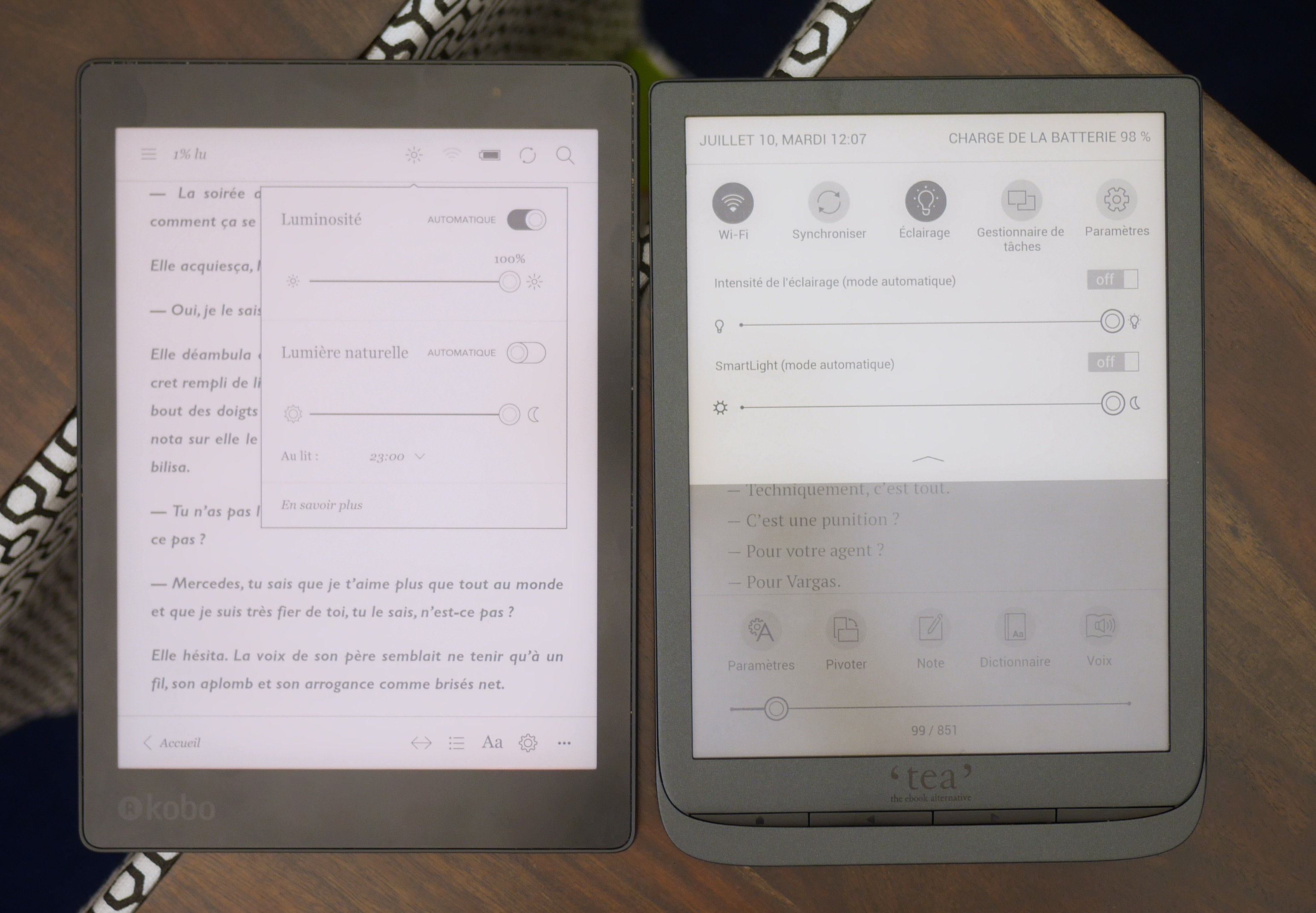 Image 13 : Comparatif liseuses : Kindle, Kobo, Vivlio, Bookeen. Quelle est la meilleure en 2021 ?